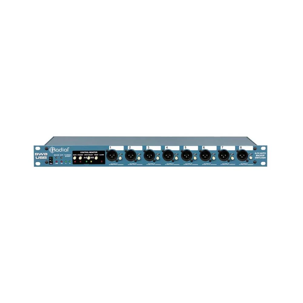 Radial SW8-USB USB Interface & Auto-Switcher All-In-One Backing Track Solution