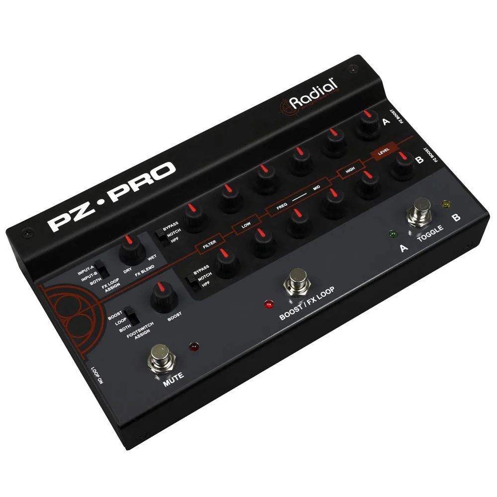 Radial Tonebone PZ-PRO 2-Channel Acoustic Preamp - Image 4