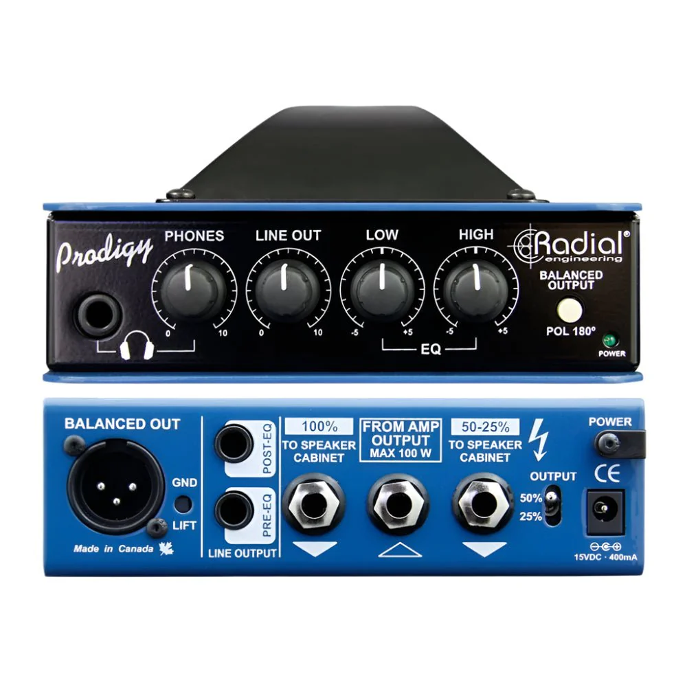 Radial HEADLOAD Podigy Guitar Amp Load Box w/ Builtin JDX & EQ - Image 2