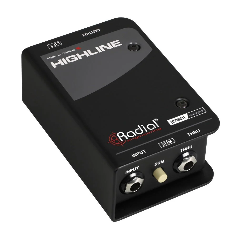 Radial HIGHLINE Passive Line Isolator For Guitar Pedals w/ Jensen Transformer - Image 2