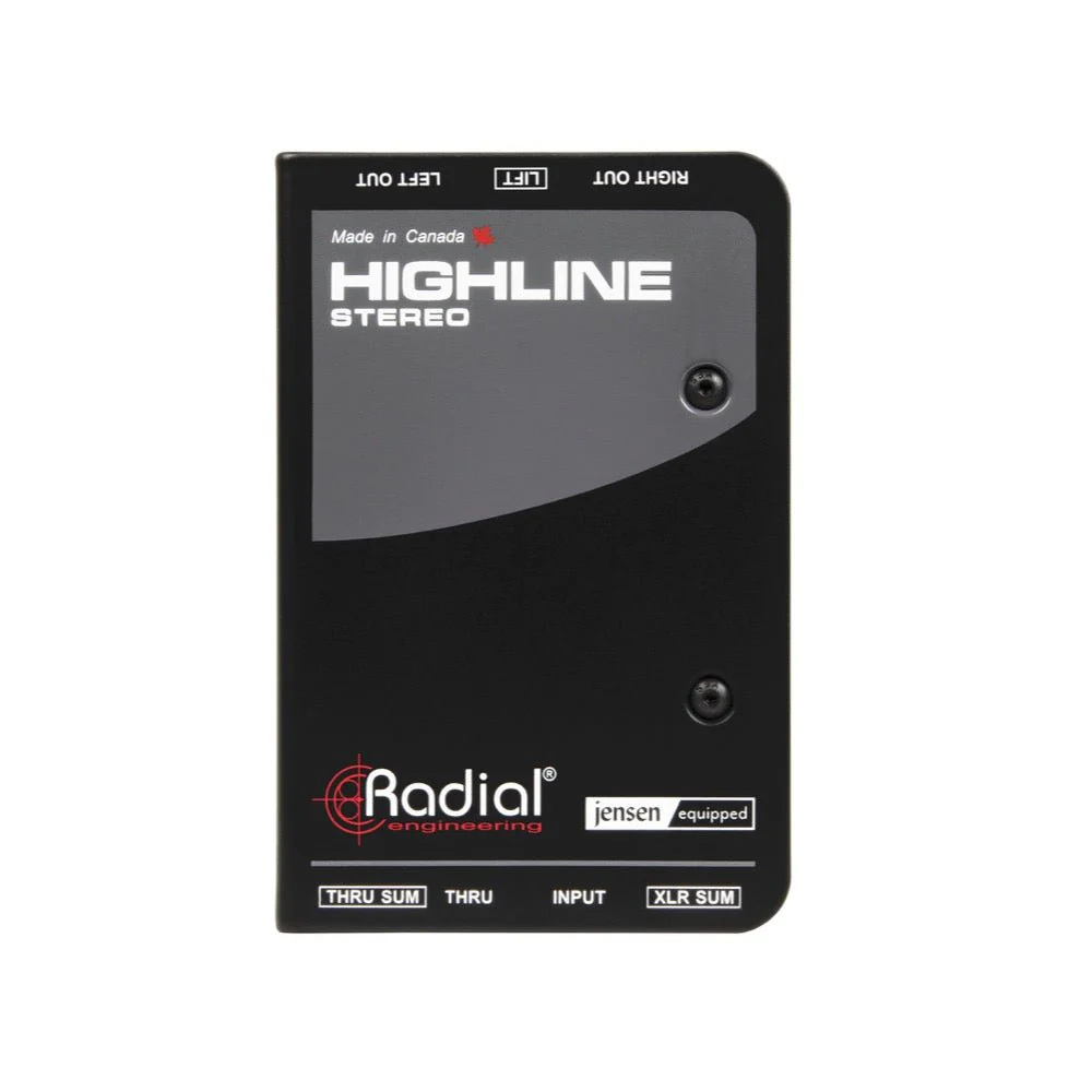 Radial HIGHLINE Stereo Passive Line Isolator For Guitar Pedals w/ Jensen Transformer - Image 3