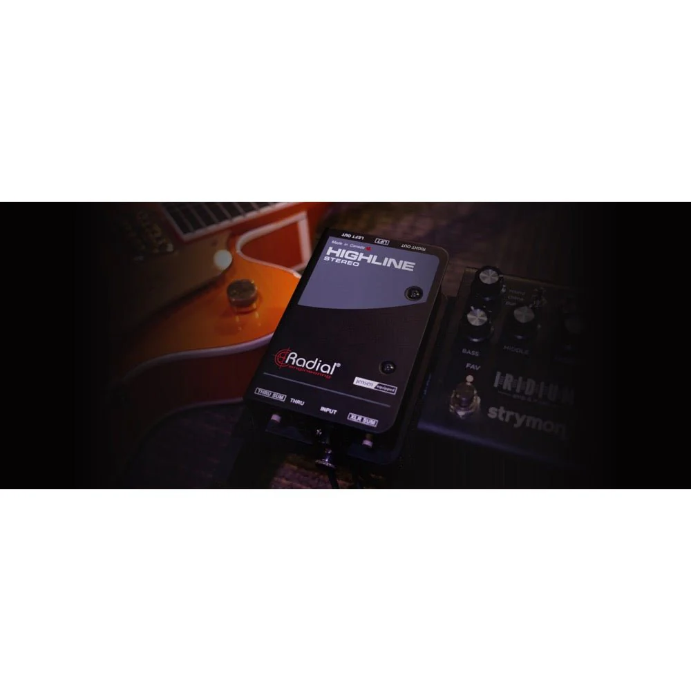 Radial HIGHLINE Stereo Passive Line Isolator For Guitar Pedals w/ Jensen Transformer - Image 8