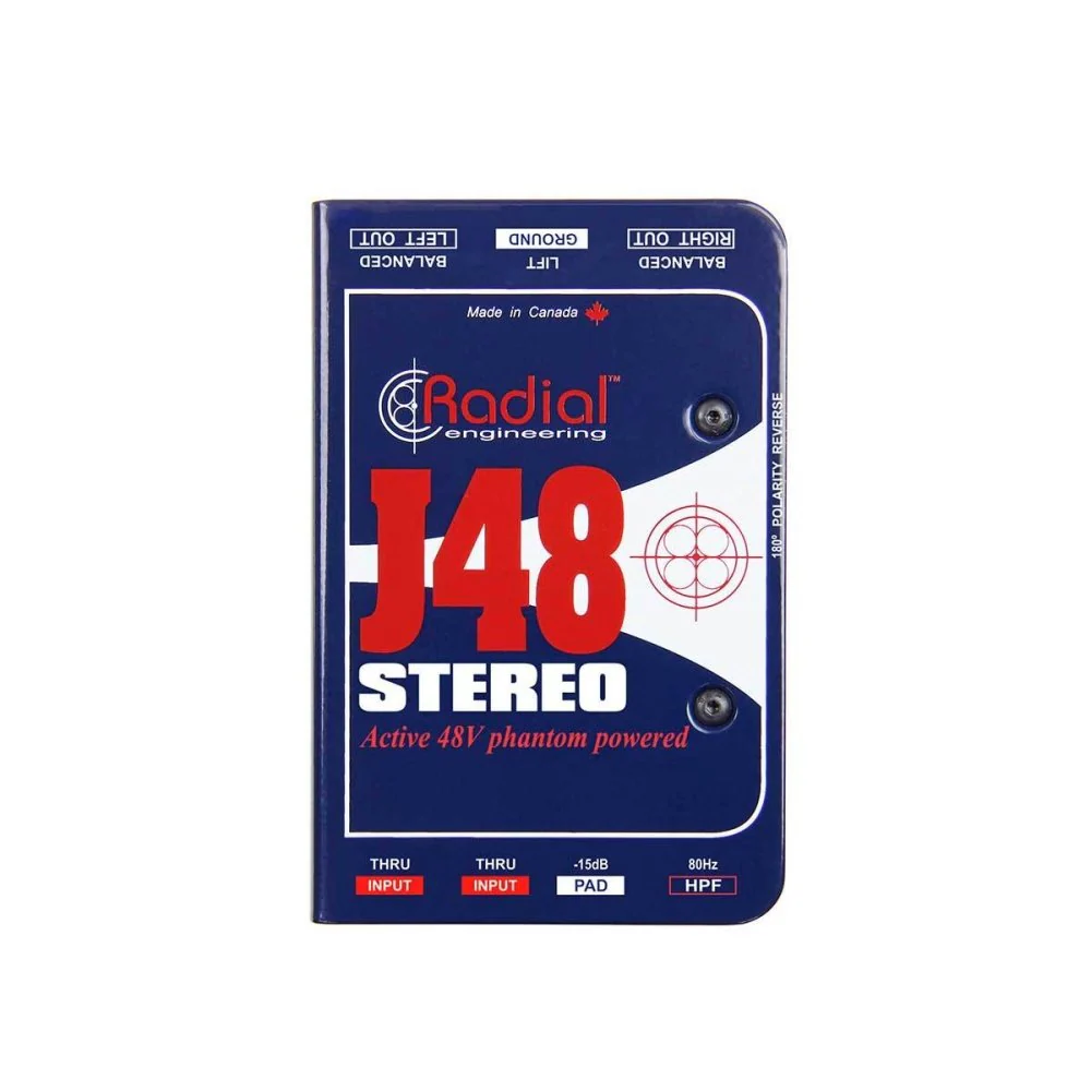 Radial J48 STEREO Stereo Active Direct Box - Image 2