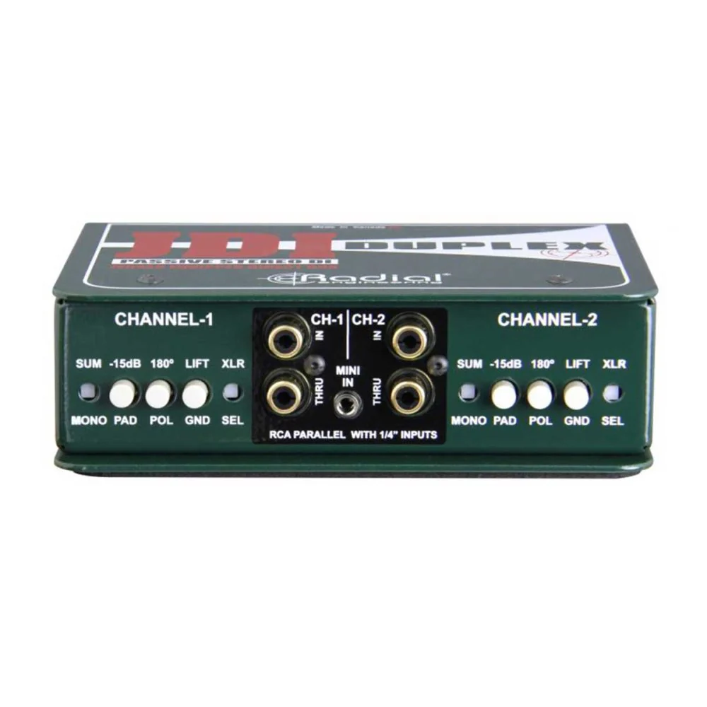Radial JDI Duplex Premium Stereo Passive DI w/ Jensen Transformer - Image 2