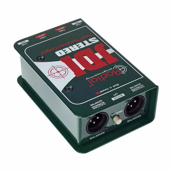 Radial JDI Stereo 2Ch Passive Direct Box w/ Jensen Transformer - Image 11