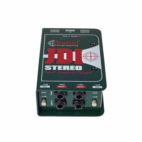 Radial JDI Stereo 2Ch Passive Direct Box w/ Jensen Transformer - Image 12