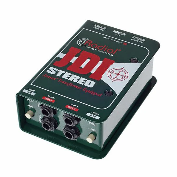Radial JDI Stereo 2Ch Passive Direct Box w/ Jensen Transformer - Image 13