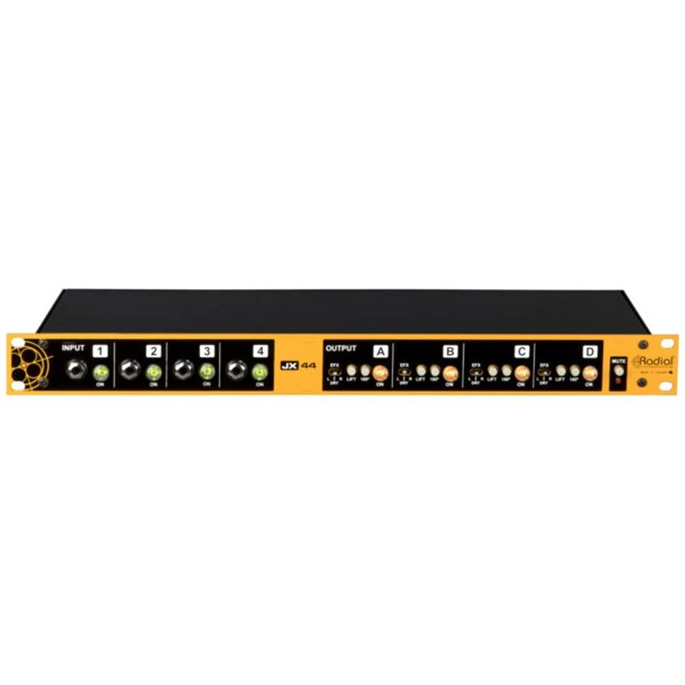 Radial JX44 V2 Concert Touring Guitar, Amp & FX Signal Manager - Image 3