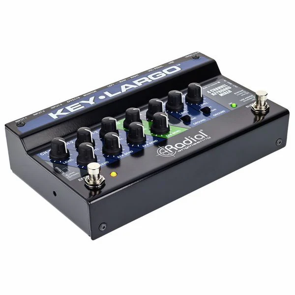 Radial Key Largo 4CH Keyboard Mixer w/ Balanced DI Outs - Image 4