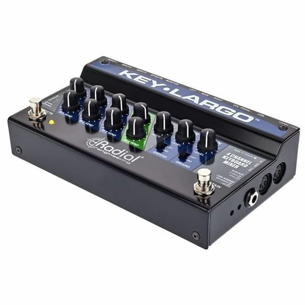 Radial Key Largo 4CH Keyboard Mixer w/ Balanced DI Outs - Image 5