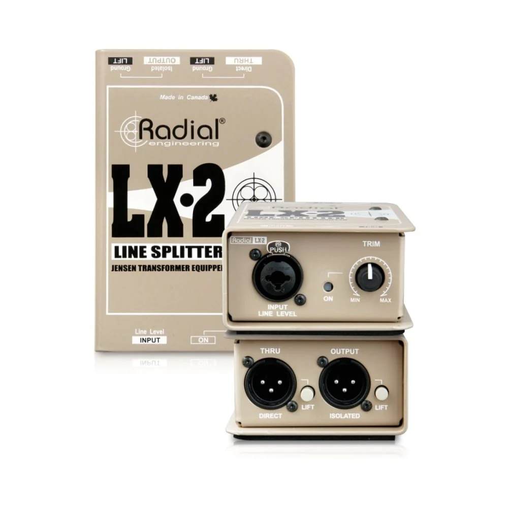 Radial LX2 Passive Line-Level Splitter - Image 2
