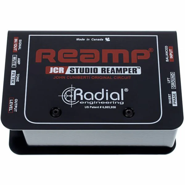 Radial ReAmp JCR Studio ReAmper John Cuniberty Circuit