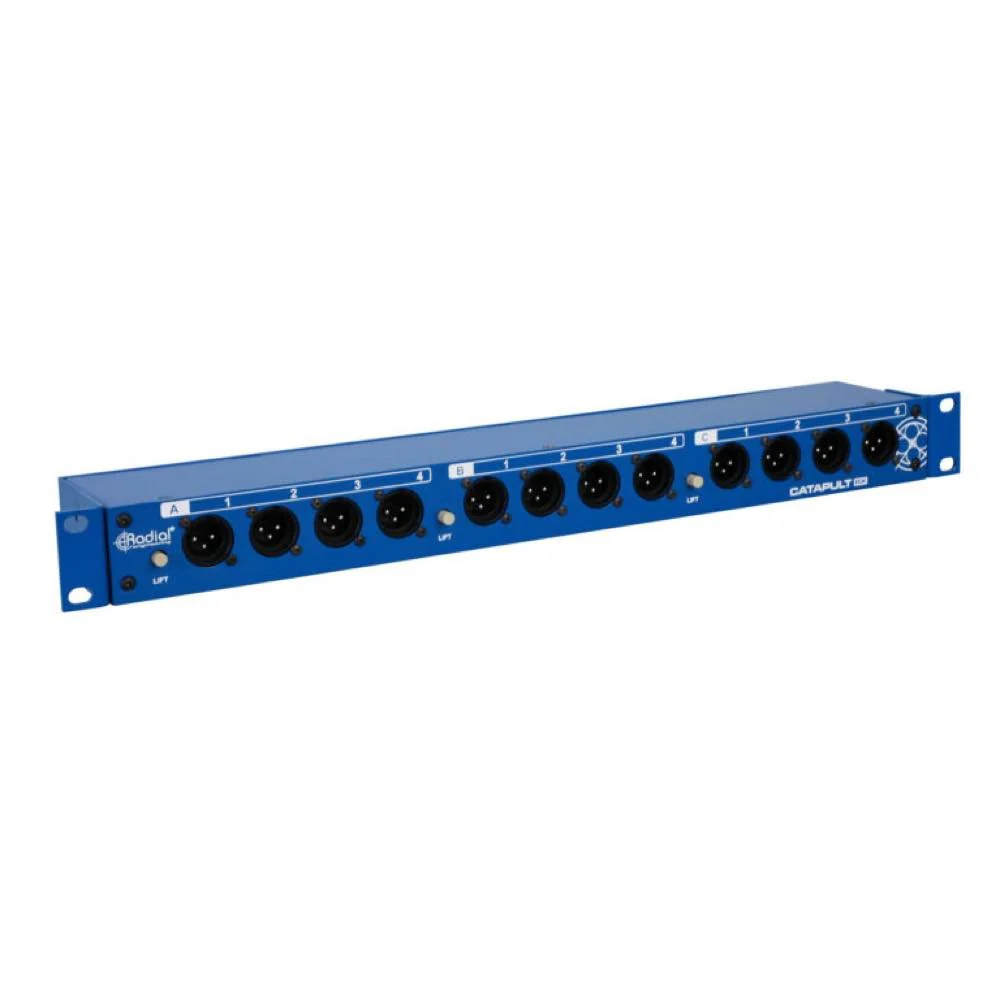 Radial Catapult Rack RX 12-Ch XLR Male Cat5 Audio Receiver - Image 3