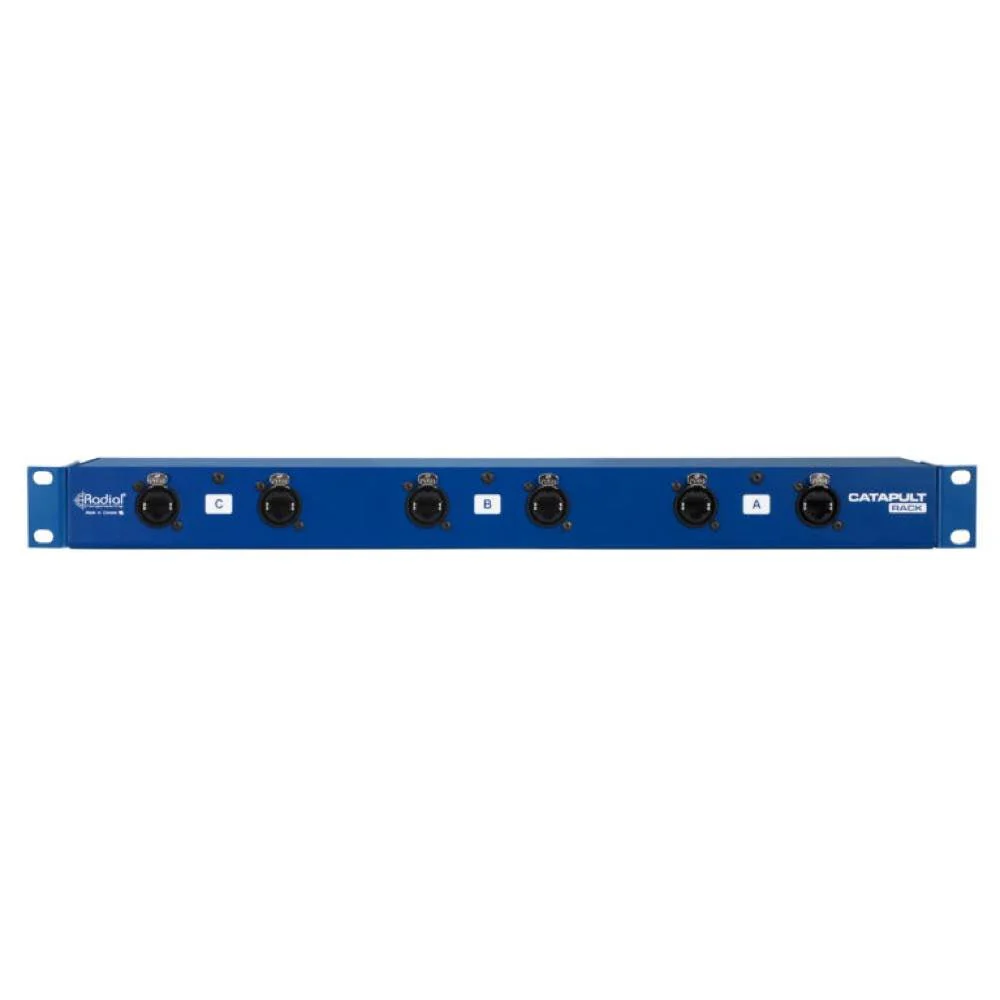 Radial Catapult Rack RX 12-Ch XLR Male Cat5 Audio Receiver - Image 4