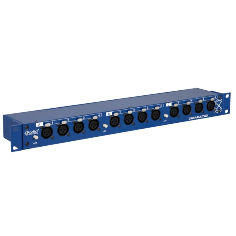 Radial Catapult Rack TX 12-Ch XLR Female Cat5 Audio Transmitter - Image 3