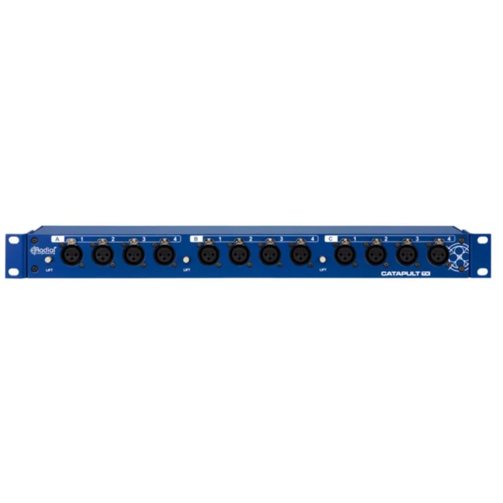 Radial Catapult Rack TX 12-Ch XLR Female Cat5 Audio Transmitter - Image 5
