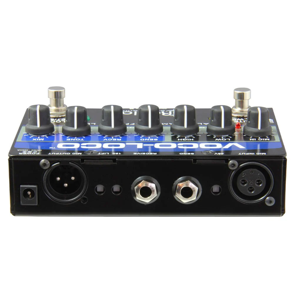Radial VOCO LOCO Effects Switcher for Vocal or Instrument w/ 48V Phantom & Effects Loop - Image 4