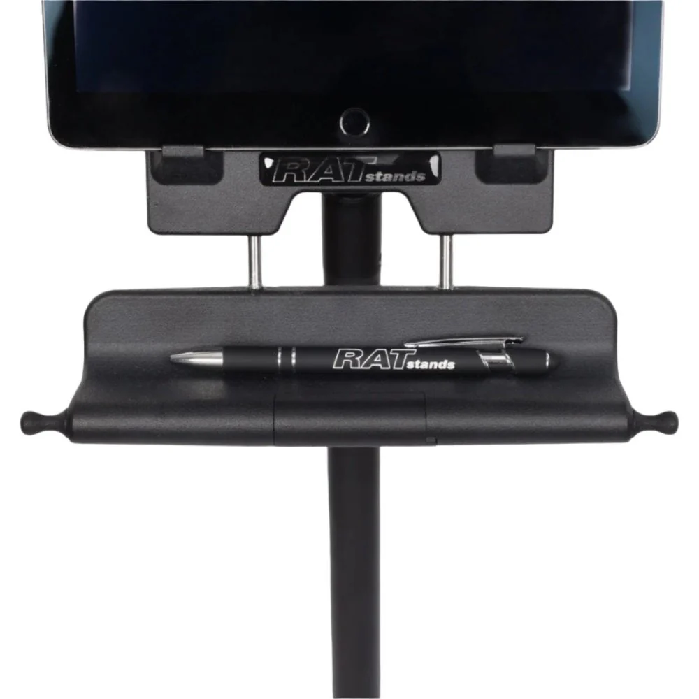 RATstands Performer3 Universal Tablet iPad Stand w/ Accessories Shelf - Image 4