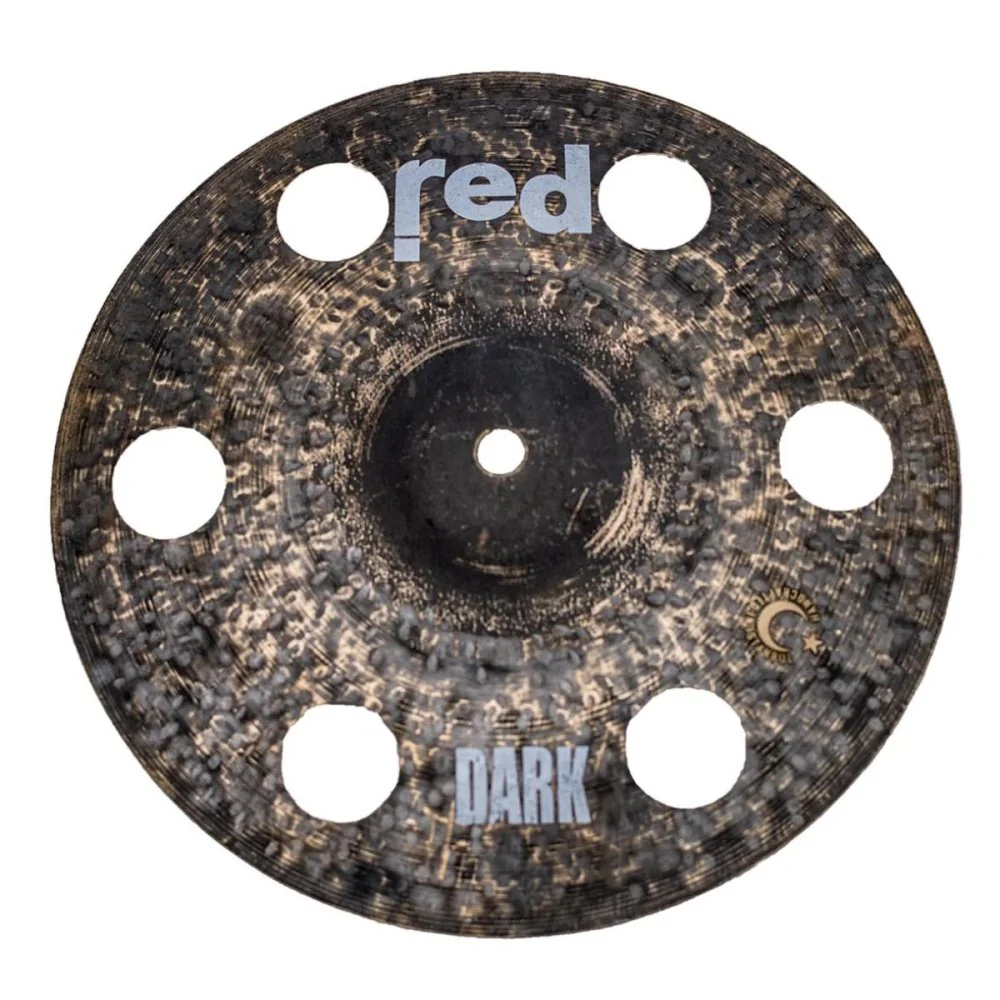 Red Cymbals Dark Series fx Splash Cymbal