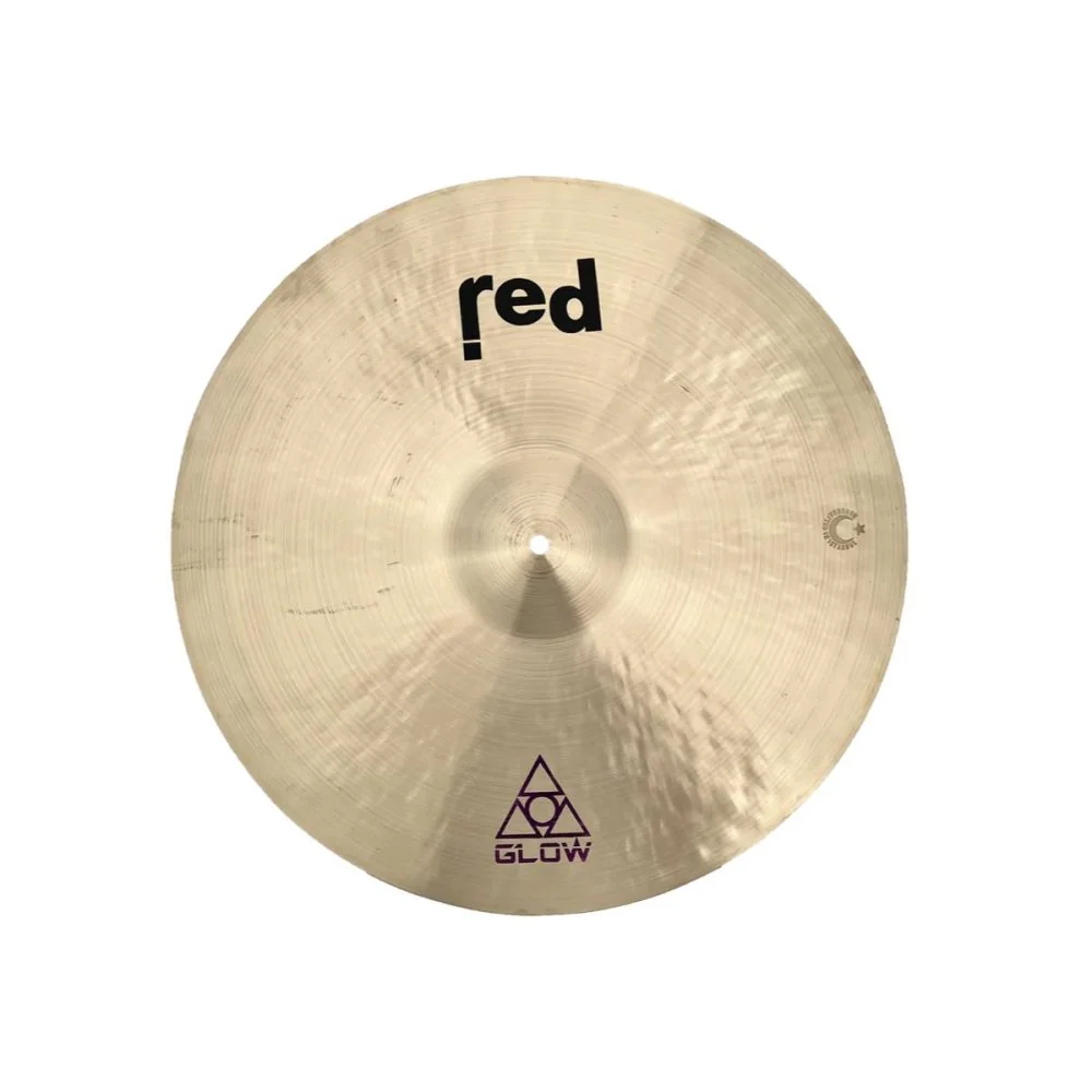 Red Cymbals Glow Series Traditional Big Bell Ride Cymbal