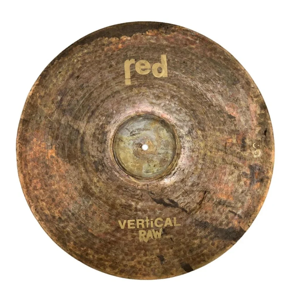 Red Cymbals Vertical Raw Series Splash Cymbal