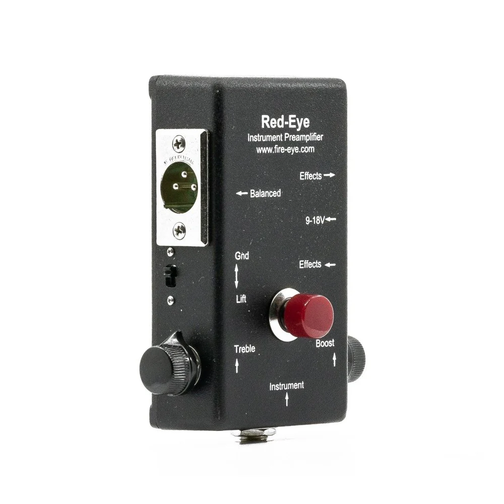 Fire-Eye Development Red-Eye MK2 Active & Passive Preamp DI w/ Clean Boost Switch & Effects Loop - Image 15