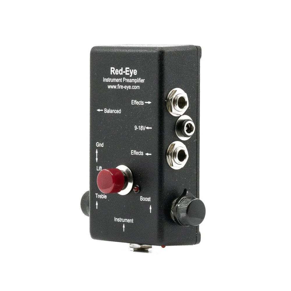 Fire-Eye Development Red-Eye MK2 Active & Passive Preamp DI w/ Clean Boost Switch & Effects Loop - Image 9