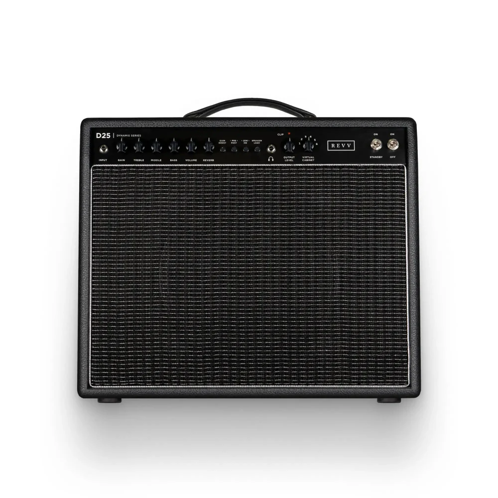 REVV D25 Dynamis 1x12" Valve Amp Combo Black