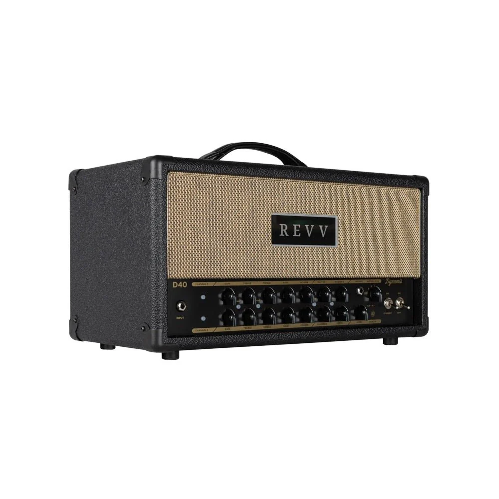 REVV D40 Dynamis 40W 2Ch Valve Amp Head - Image 2