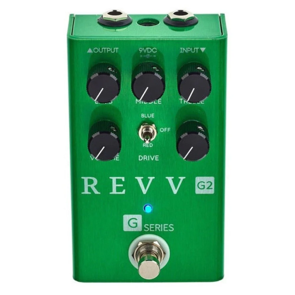 REVV G2 Touch Sensitive Preamp & Overdrive Green Channel Amp in a Box - Image 3