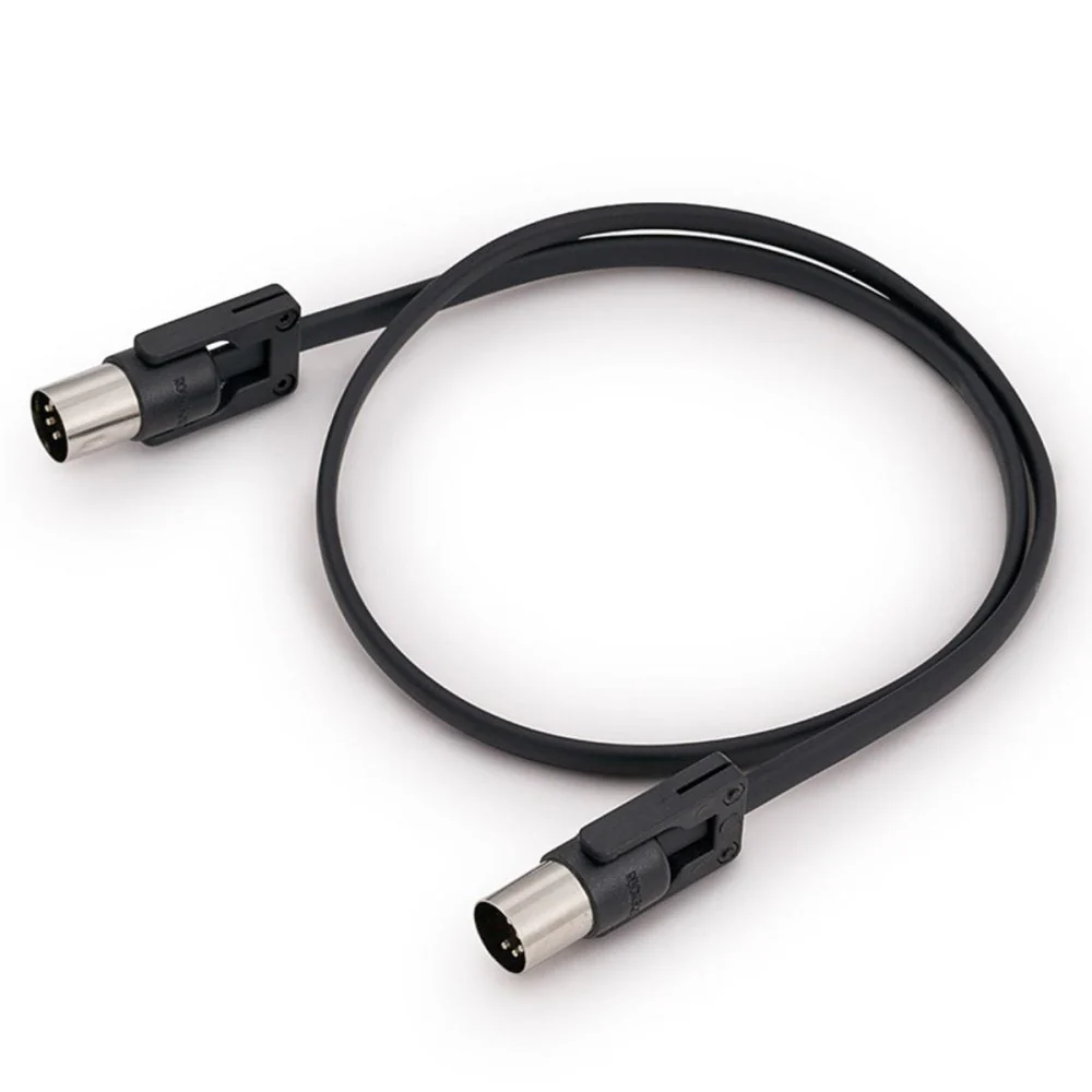 RockBoard FlaX Plug MIDI Cable 5pin DIN Flat MIDI Patch Cable - Image 4