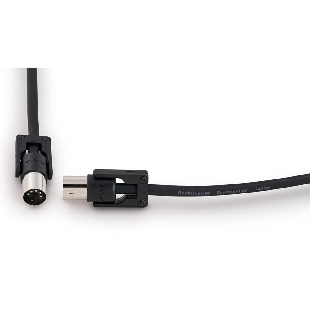 RockBoard FlaX Plug MIDI Cable 5pin DIN Flat MIDI Patch Cable - Image 5