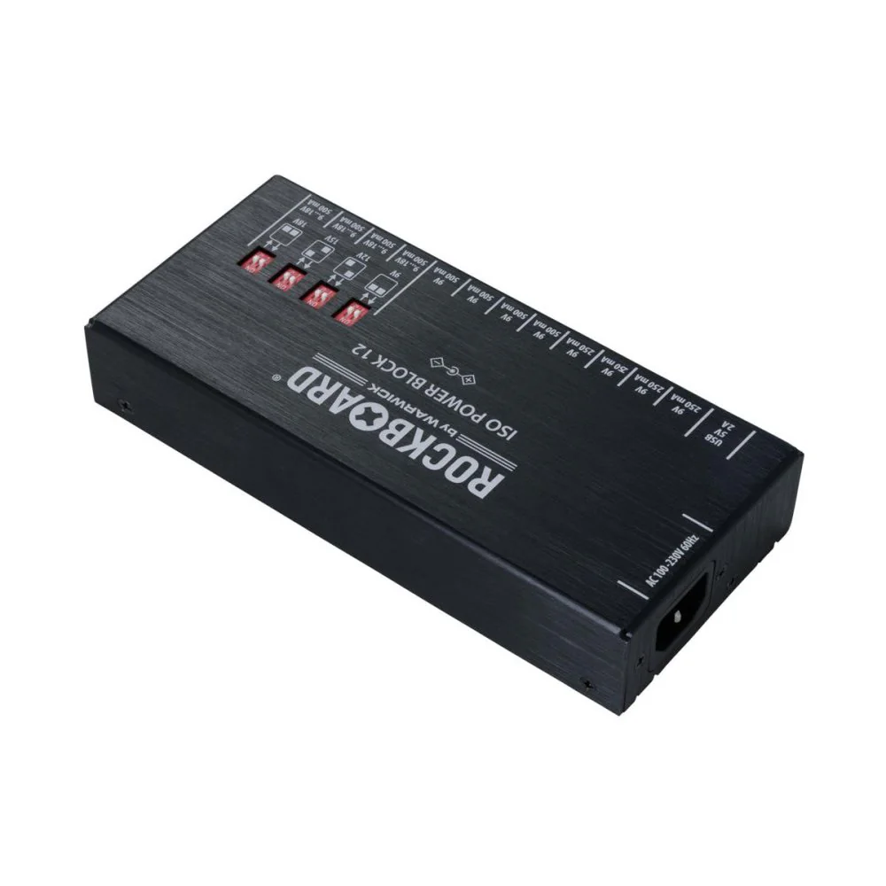 Rockboard ISO Power Block IEC V12 High Current 12-Output Pedal Power Supply - Image 3