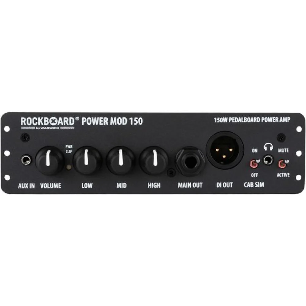 Warwick Rockboard Power MOD 150 Class D Power Amp Module For Pedalboards w/ DI, Cab Sim & Headphone Output - Image 2