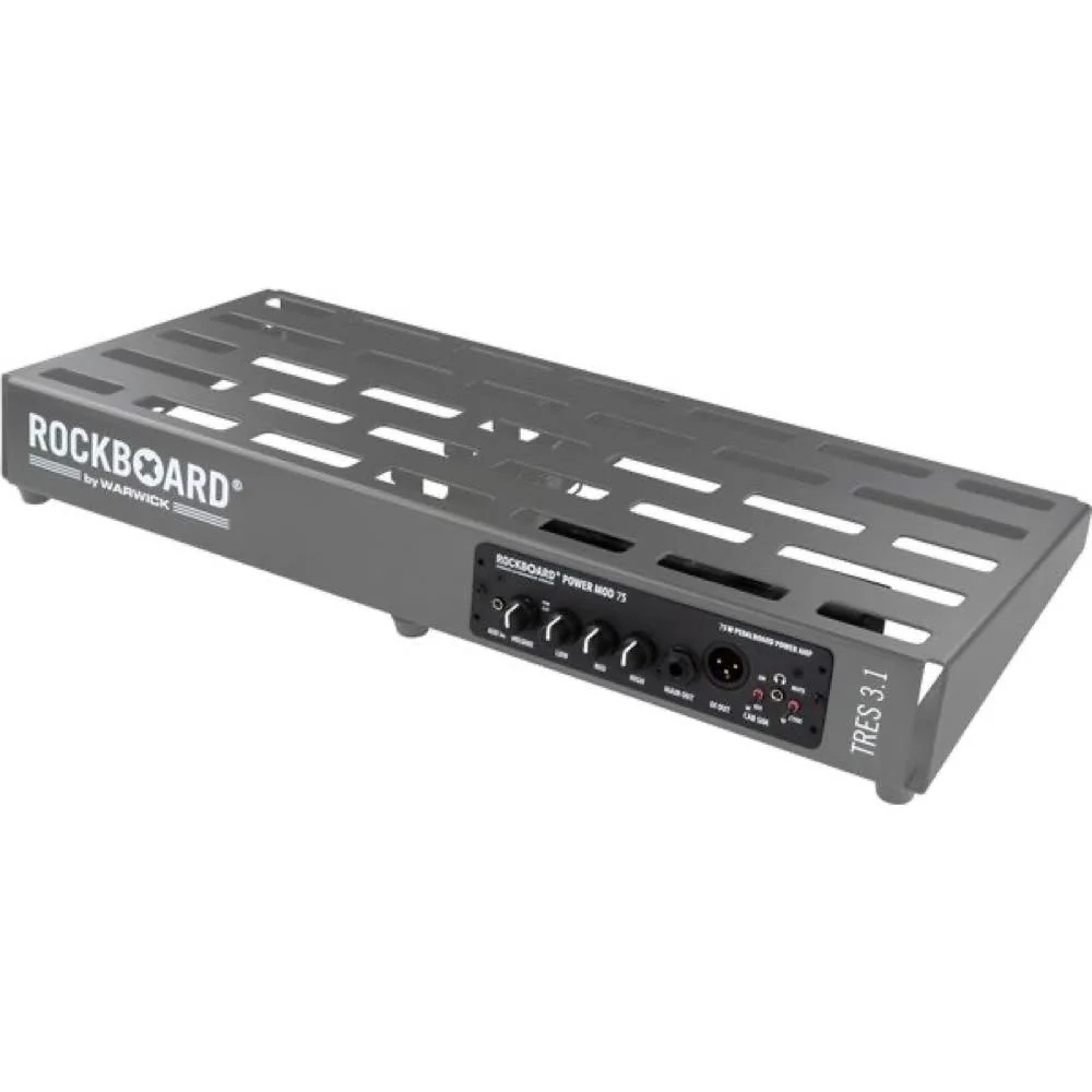 Warwick Rockboard Power MOD 75 Class D Power Amp Module For Pedalboards w/ DI, Cab Sim & Headphone Output - Image 2