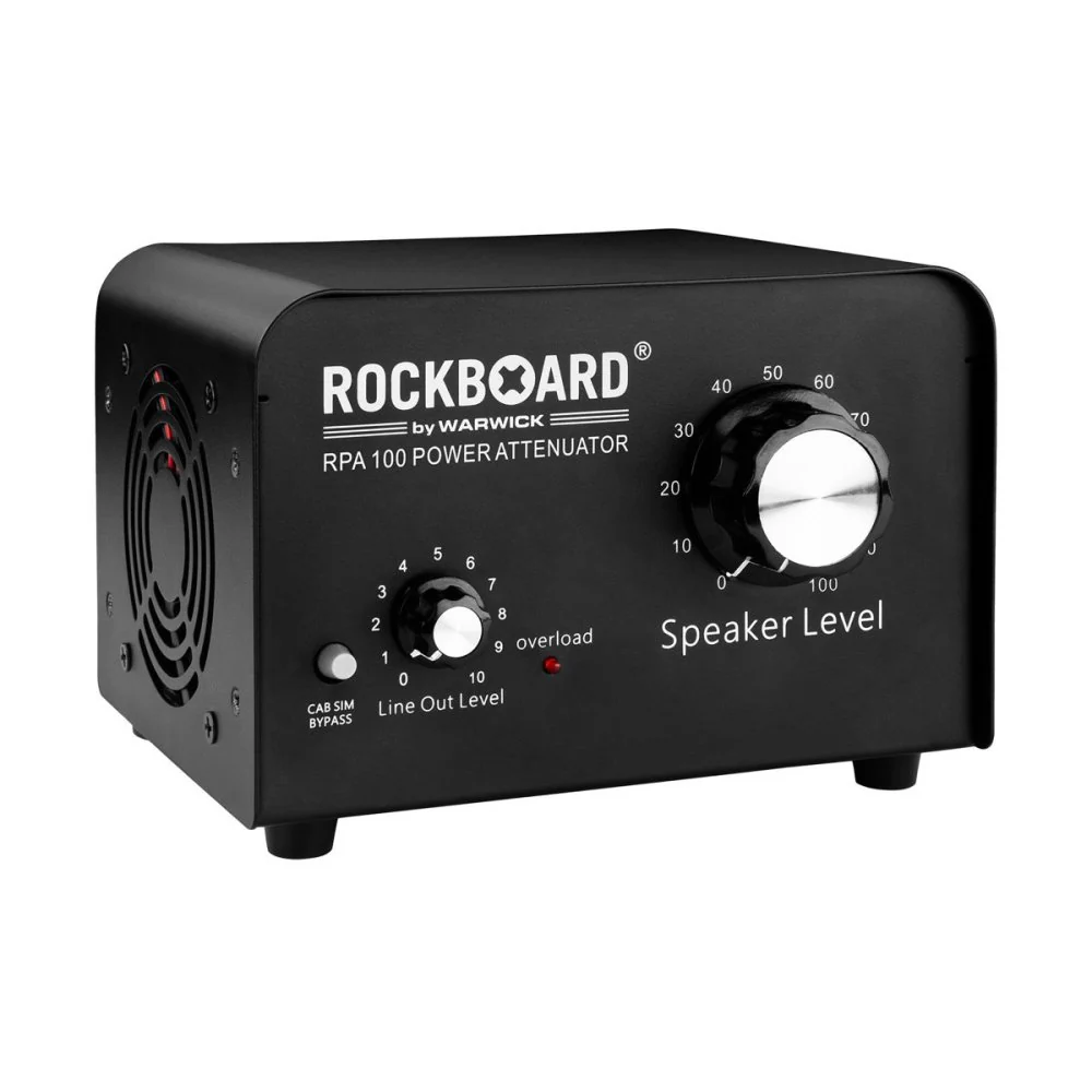 Rockboard RPA 100 Power Amp Attenuator 100W At Room Volume w/ Cabinet Simulator, DI & Headphone Output - Image 3