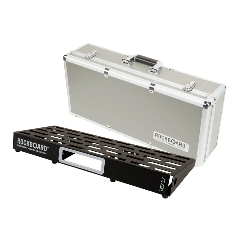 Warwick Rockboard TRES 3.2 Pedalboard w/ Flight Case