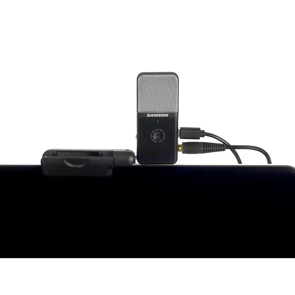 Samson Go Mic Video Portable USB Microphone w/ HD Webcam - Image 2