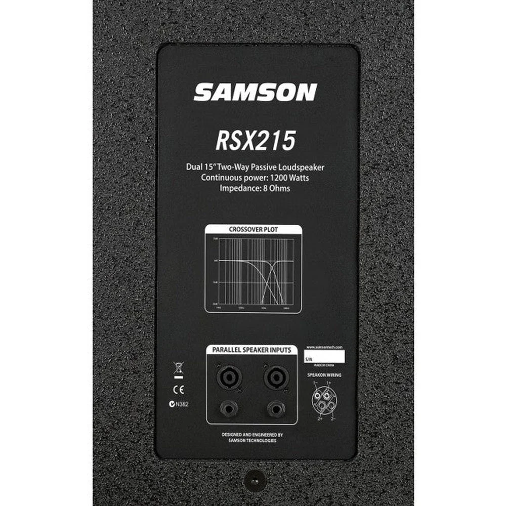 Samson RSX215 15 Inch PA Passive Speaker - Image 4