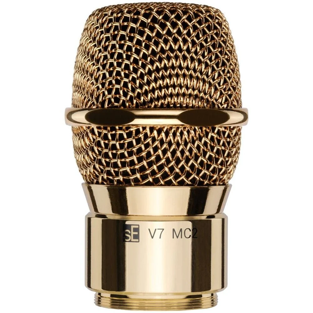 sE Electronics V7 MC2 Mic Capsule For Sennheiser Wireless Handheld w/ MP03 Pouch (Gold)