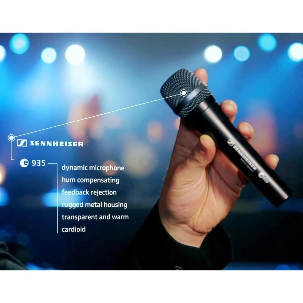 Sennheiser e935 Vocal Dynamic Microphone w/Shock Mounted Capsule - Image 3