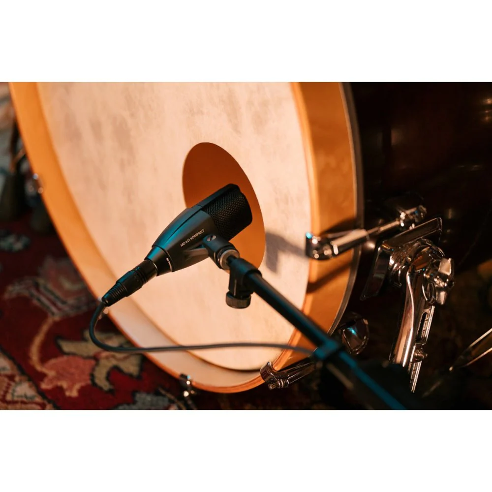 Sennheiser MD421 KOMPACT Multi-Purpose Cardioid Dynamic Microphone - Image 8