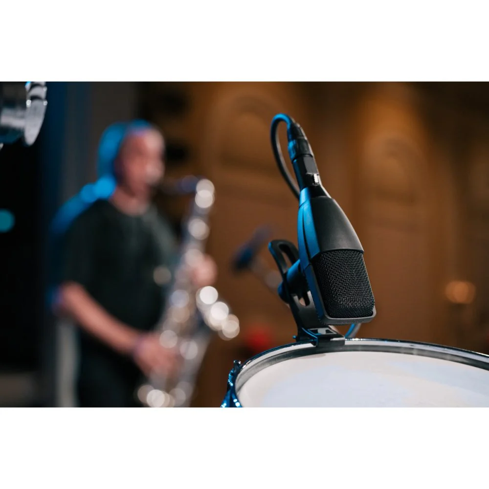 Sennheiser MD421 KOMPACT + MZH Drum Clamp Multi-Purpose Cardioid Dynamic Microphone - Image 19