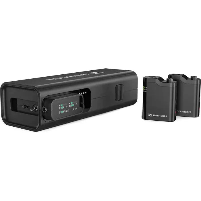 Sennheiser Profile Wireless 2-Channel Set 32-Bit Float Recording Wireless Mic Set w/ Charging Case