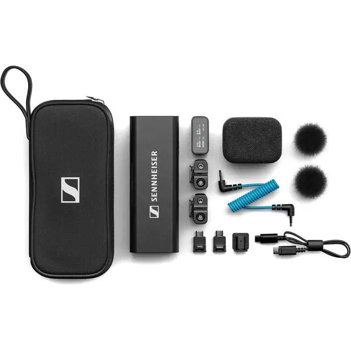 Sennheiser Profile Wireless 2-Channel Set 32-Bit Float Recording Wireless Mic Set w/ Charging Case - Image 3