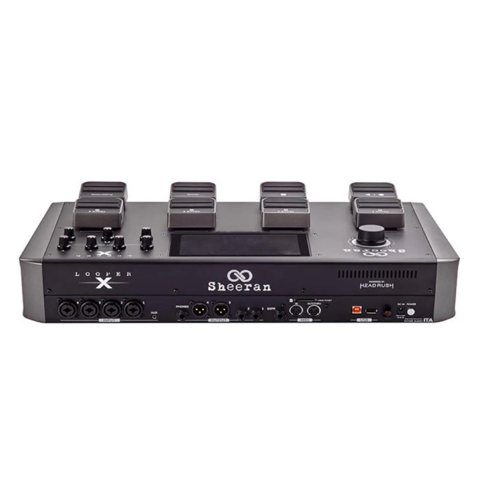 Sheeran Loopers LOOPER X Multitrack Stereo Looping Workstation w/ 7" Touch Screen & On-Board Multi FX Suite - Image 6