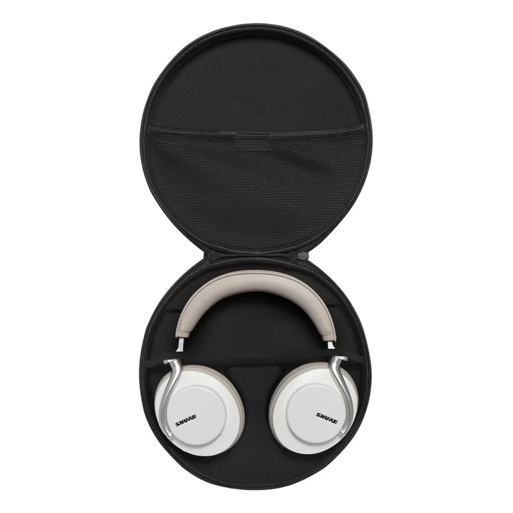 Shure AONIC 50 Gen 1 Studio Grade Noise Cancelling Headphone Wired & Wireless White - Image 6