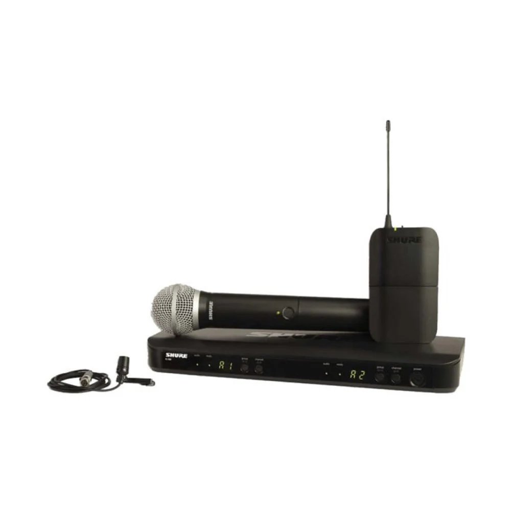 SHURE BLX BLX1288/CVL Dual Combo Wireless Mic System K14