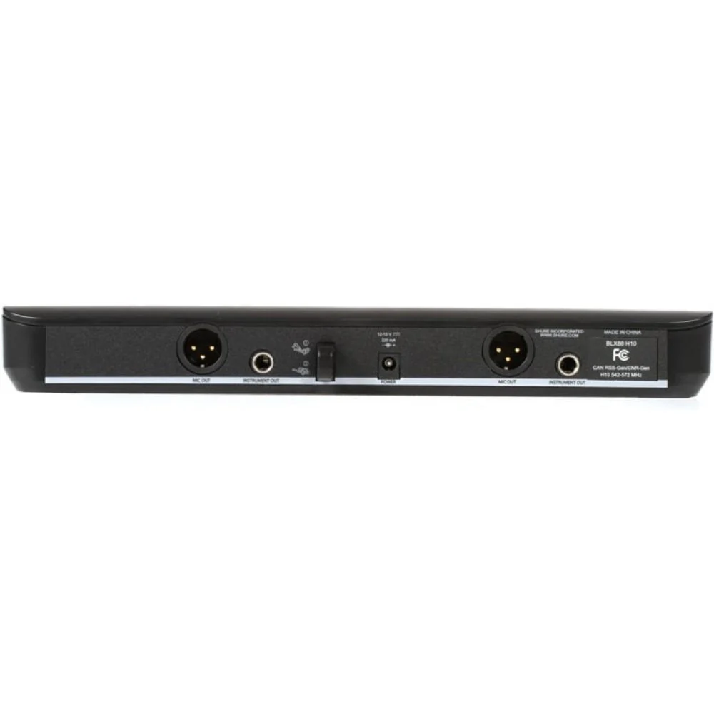 SHURE BLX BLX1288/CVL Dual Combo Wireless Mic System K14 - Image 4
