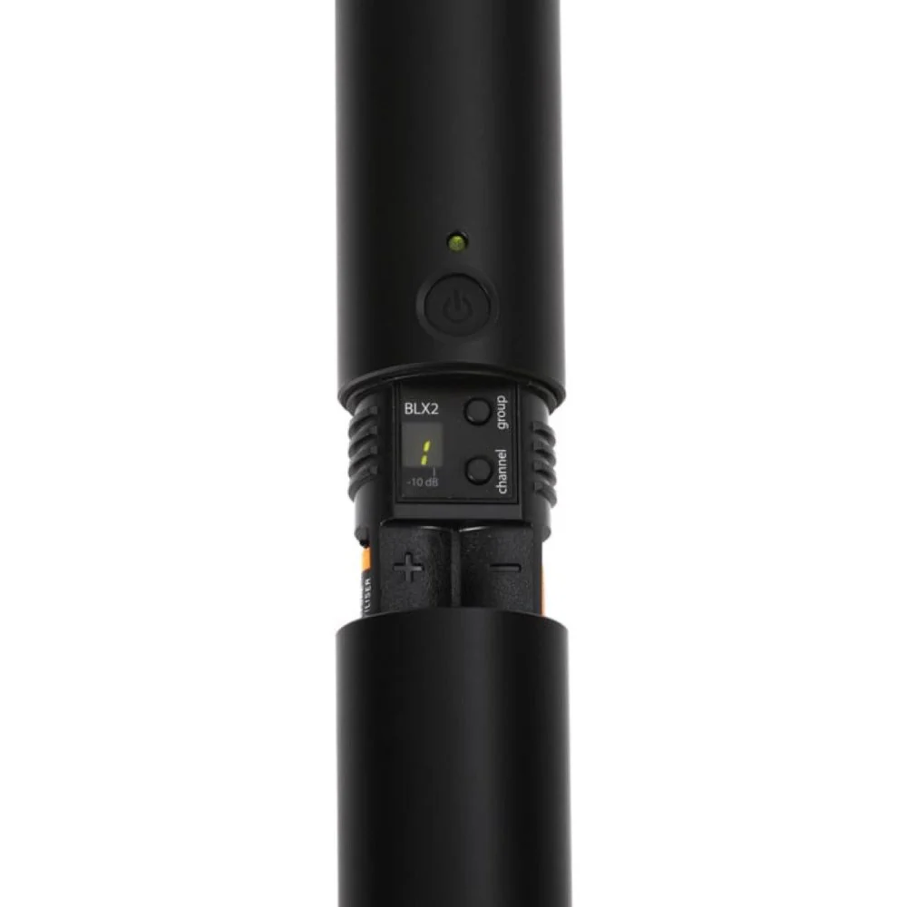 SHURE BLX BLX1288/CVL Dual Combo Wireless Mic System K14 - Image 5